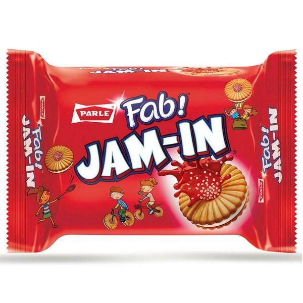 Parle Fab Jam-in Cream Biscuit 150g